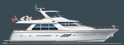 64' VOYAGER Pilothouse