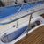FLYBRIDGE AFT STAIRWAY TO AFT DECK (yacht pictured under construction)
